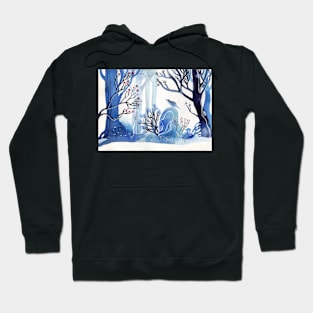 Winter Bird Hoodie